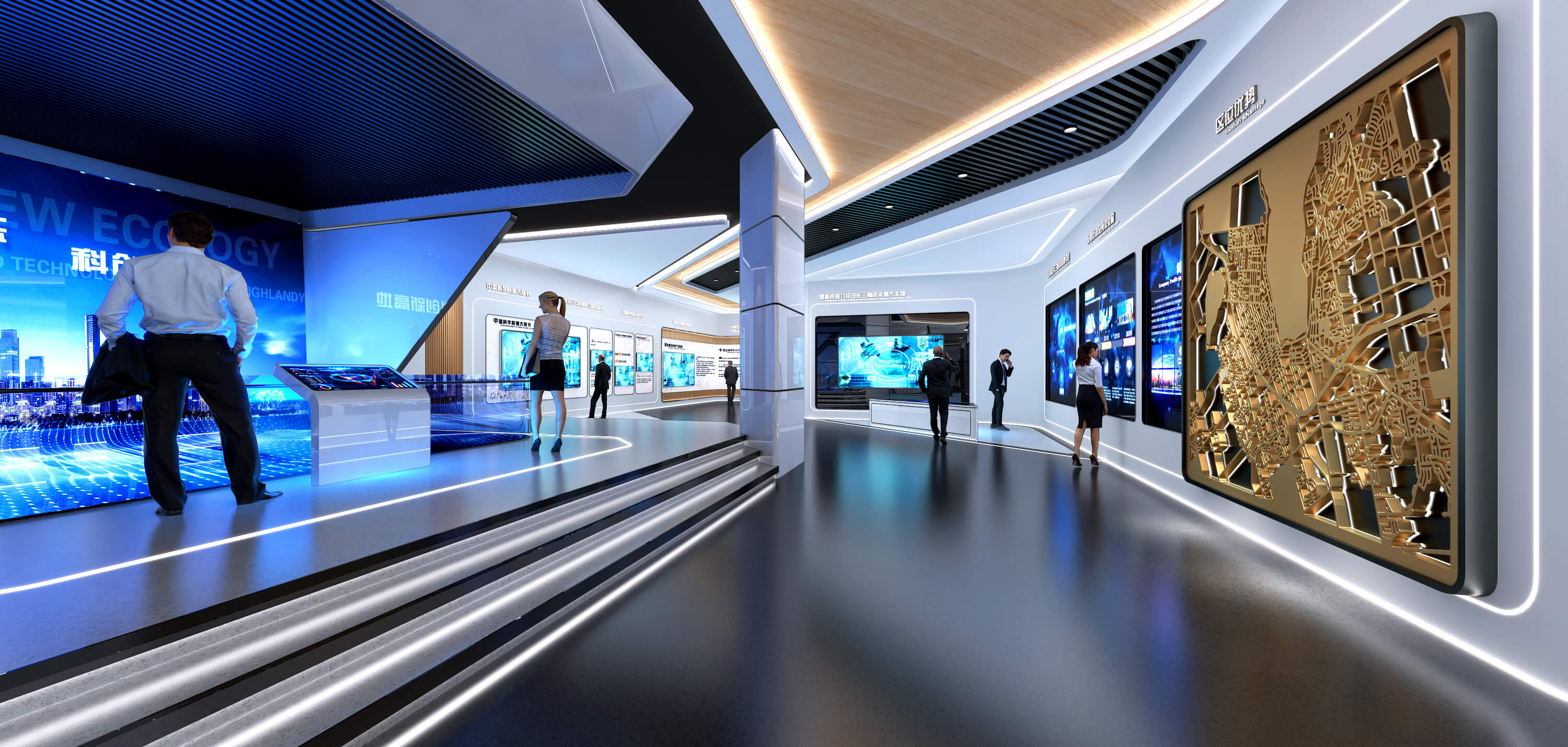 數字多媒體展廳設計公司